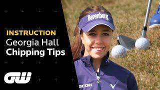 Georgia Hall Chipping Tips | Using a 7-Iron Like a Putter | Golfing World