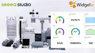 Widgelix IoT Platform: easy start with SenseCAP 2105, 2106 & 2120 from Seeed Studio