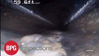 Sewer camera inspection Bradley Dr Tempe, AZ Report #987294
