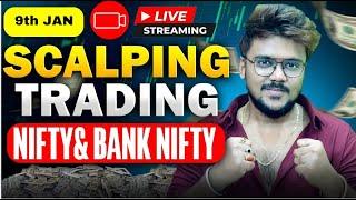 Banknifty & Nifty Live Optionstrading | 9 January | @Trading_with_Avijit_Tech #banknifty #nifty