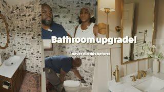 Our First DIY Bathroom Renovation | From Start to Finish | Homemaking