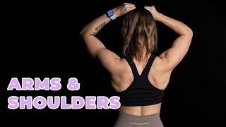 15 Minutes to Toned Arms & Shoulders At Home (with weights)