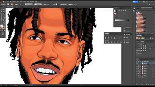 Adobe Illustrator  Tutorial | CARTOON HEAD