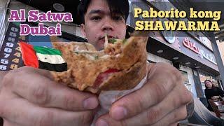 FINDING MY FAVORITE SHAWARMA | al satwa | Dubai | OtepTV