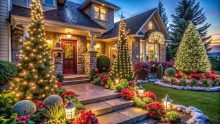 Easy Outdoor Christmas Ideas for Your Front Yard