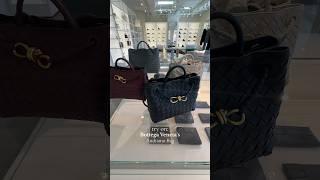 Trying on Bottega Veneta’s newest IT bag: the Andiamo #tryon #BottegaVeneta