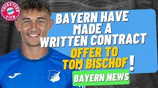 Bayern have made a written contract offer to Tom Bischof!! - Bayern News