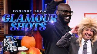 Glamour Shots with Shaquille O'Neal | The Tonight Show Starring Jimmy Fallon