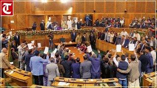 J&K Assembly Budget Session Live I CM Omar Abdullah Speech I Ruckus in Assembly over Kathua incident