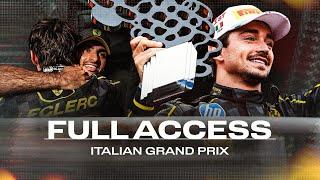 SF Full Access - 2024 Italian GP | ON THE TOP STEP IN MONZA 