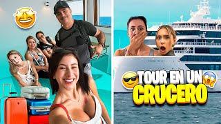 TOUR DEL CRUCERO SÚPER GRANDE️ Primer video del crucero! | Hermanas JM