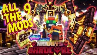 I Survived 100 Days In All The Mods 9 HARDCOREMinecraft