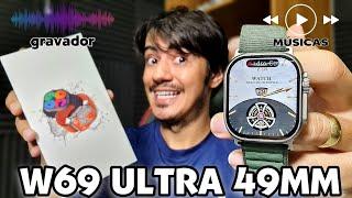 Review Completo do Smartwatch W69 Ultra 49mm | Vale a pena ?