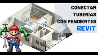 How to connect pipes with branches in Revit | Connect pipes with branches