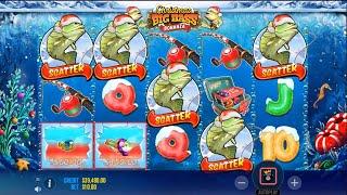 Christmas Big Bass Bonanza | 5 Scatters x10 Big Win!