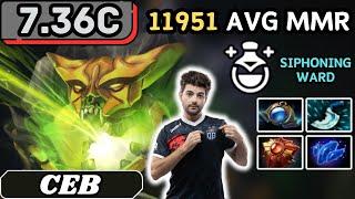 7.36c - Ceb PUGNA Hard Support Gameplay 23 ASSISTS - Dota 2 Full Match Gameplay