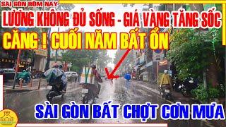 CĂNG ! LƯƠNG KHÔNG ĐỦ SỐNG - GIÁ CẢ GIÁ VÀNG TĂNG SỐC / Sài Gòn BẤT CHỢ CƠN MƯA / Sài Gòn Hôm Nay