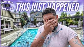 AN EVENING AT THE POOL! | HECTOR'S LIFE VLOGS