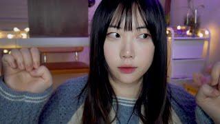 ASMR 부드럽고 깊은 단어반복과 손소리로 편하게 재워드릴게요 (인어디블,핸드무브먼트, 뒷부분 손소리만)