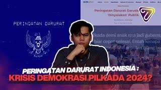 [APENI] Peringatan Darurat Indonesia: Krisis Demokrasi Pilkada 2024?