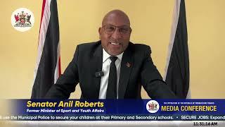 Senator Anil Roberts | Opposition Press Conference – May 23, 2024