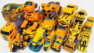 Yellow TRANSFORMERS Movie: BUMBLEBEE Vehicle Car Robots Toys - Challenge Dinosaur Rescue Superheroes