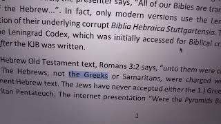 Was the Septuagint translated by “The Greeks”?