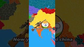 India VS China in nutshell||/. WW3 in a nutshell| #viral #geography #shorts #ww3 #trend
