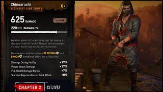 Chinoarashi Legendary Sword Dying Light 2 Chapter 2: A Huntress And a Hag