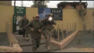 ISAF Commander Marine General Allen visiting Afghan troops in Kunar