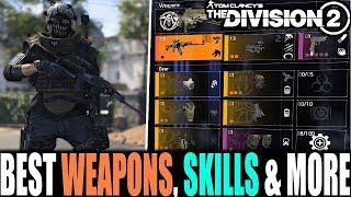 The Division 2 - BEST WEAPONS, SKILLS, GEAR & MORE | PVE TIPS & TRICKS