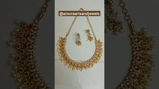 jewellery from amora arts and jewels insta page #trending #jewellery#ytshorts  #shortvideos#necklace