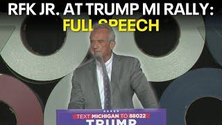 RFK Jr. speaks at Michigan Trump rally: FULL SPEECH