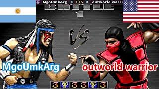 UMK3 - MgoUmkArg vs outworld warrior FT5