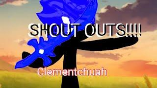 Double Shout-outs!!!! || Shouting out to two YouTubers || Clementchuah shout-outs