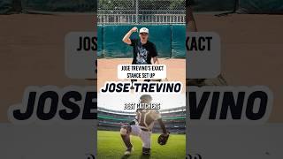 Jose Trevino’s EXACT stance set up  #baseball #softball