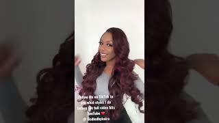 Beauty on a budget follow me on TikTok @ Bodiedbykeira wig is from HairSoFlyShop