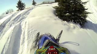 Ski Doo Tree Riding Fun (GOPRO HD)