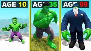 Surviving 99 YEARS As HULK in GTA 5!