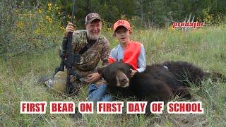 First Bear on First Day of School - Colorado Bear Hunt