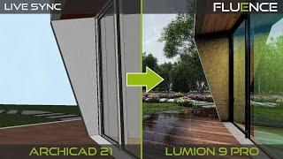 LUMION+ArchiCAD  | SINCRONIZACIÓN en TIEMPO REAL (Livesync)