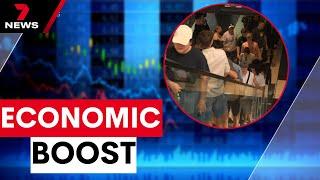 Australia records strongest GDP growth in years but many households still struggling | 7NEWS