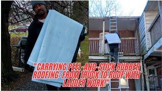 "How to Load Peel-and-Stick Rubber Roofing Like a Pro!"