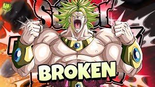 LO ROMPERION BASTO! HIDDEN POTENTIAL, STATS y CALCS del SUPER EZA de BROLY STR | Dokkan Battle