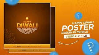 Diwali Poster Design in Pixellab | Diwali Banner Editing | Plp File