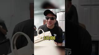Steve Gifts Nick A $30,000 Birkin Bag!  #nicknayersina #stevewilldoit #birkinbag