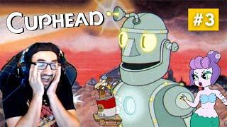 Tom & Jerry, Medusa & The IRON FREAKIN GIANT (Isle 3) CUPHEAD - Blind Live Playthrough - Part 3