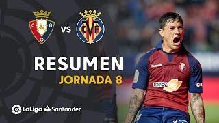 Highlights CA Osasuna vs Villarreal CF (2-1)