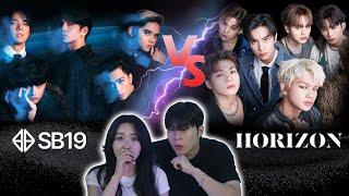 Koreans Shocked by Massive Waves from the Philippines | SB19 vs HORI7ZON Battle Reaction