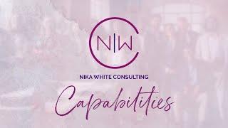 Nika White Consulting Capabilities